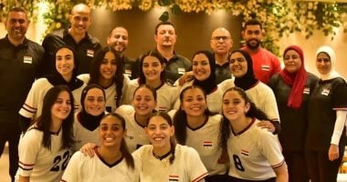 عودة بعثة منتخب شابات الطائرة إلى القاهرة بعد التتويج ببرونزية بطولة أفريقيا